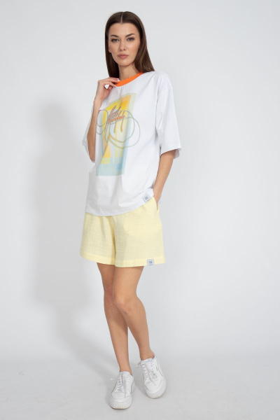 Футболка хлопковая с удлинённым рукавом для летнего лука Kivviwear 4034.26 - фото 2