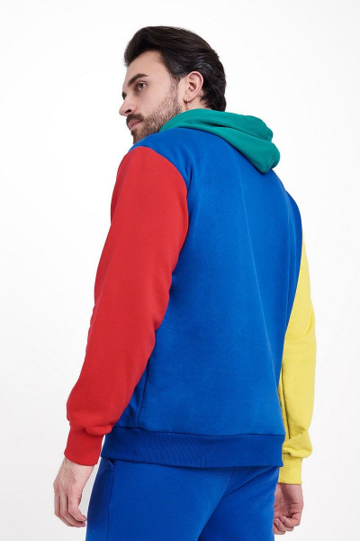 Спортивный худи oversize из трикотажа с капюшоном GO M4040/19-02.182-188 - фото 3