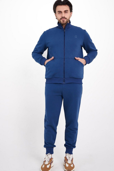 Брюки и джемпер мужской спортивный костюм из трикотажа GO M3003/20-01.176-182 - фото 2