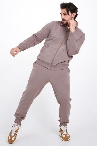 Брюки и джемпер мужской спортивный костюм из трикотажа GO M3003/04-03.182-188 - фото 3