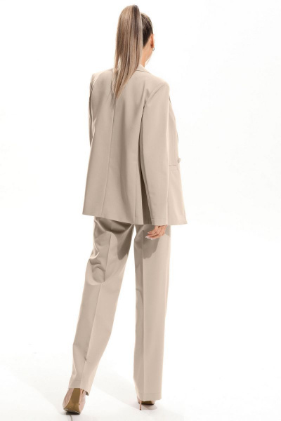 Брюки, жакет Golden Valley 6528 бежевый - фото 2