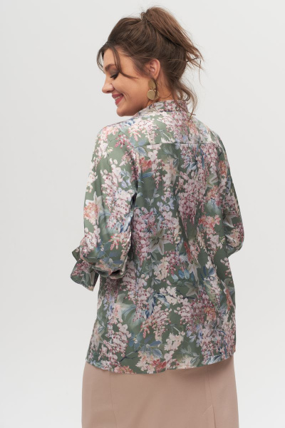 Блуза Anelli 1323 зеленый - фото 6