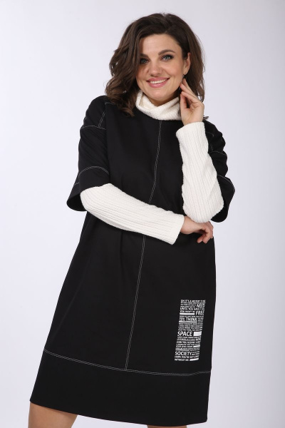 Платье INVITE 4049 черный - фото 2