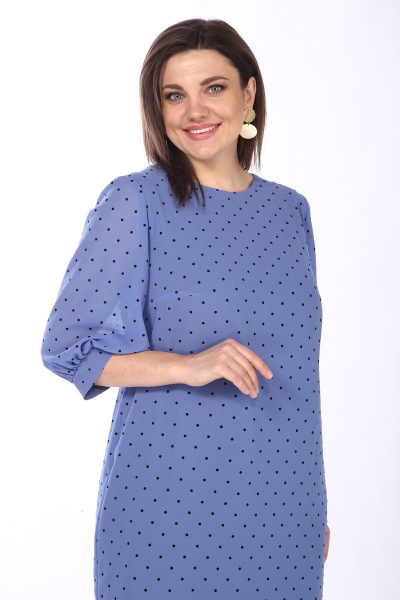 Платье Karina deLux B-262 индиго - фото 4