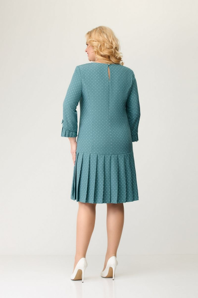 Платье Svetlana-Style 1429 мятный+горох - фото 2