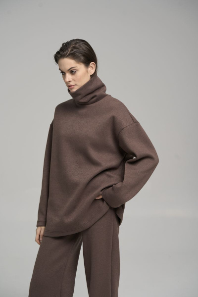 Брюки, джемпер RAWR 308 шоколад - фото 5