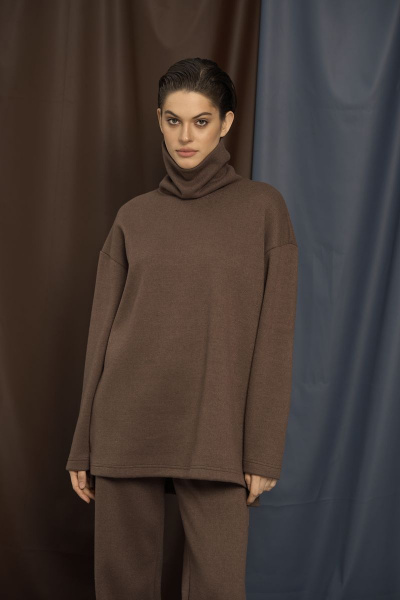 Брюки, джемпер RAWR 308 шоколад - фото 2