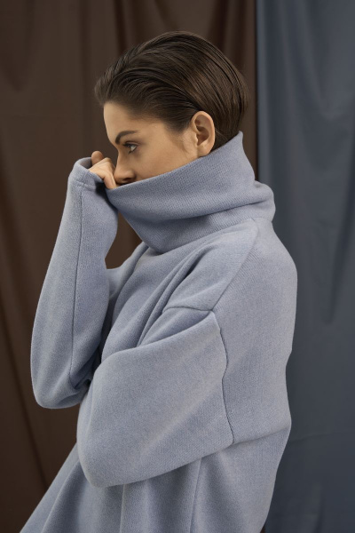 Брюки, джемпер RAWR 308 голубой - фото 3