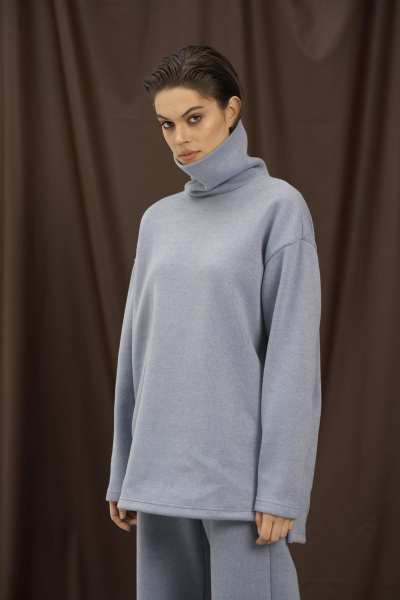 Брюки, джемпер RAWR 308 голубой - фото 2