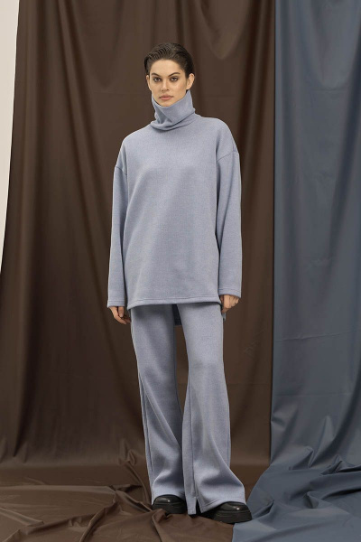 Брюки, джемпер RAWR 308 голубой - фото 1