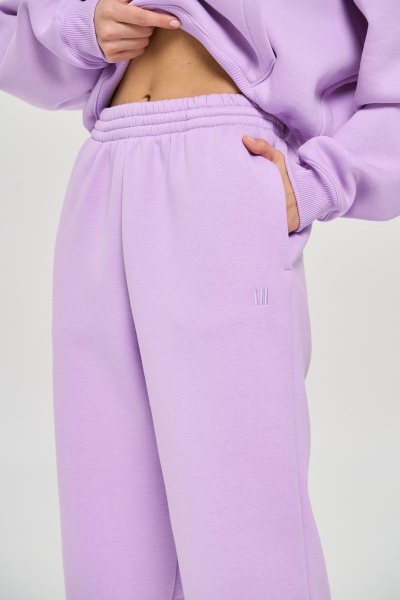 Брюки, худи RAWR 311 лиловый.начес - фото 8