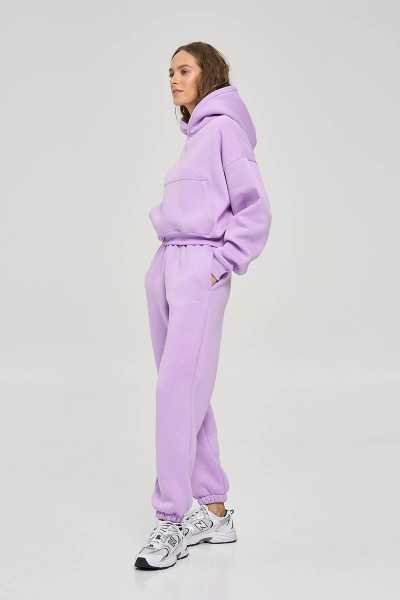 Брюки, худи RAWR 311 лиловый.начес - фото 2