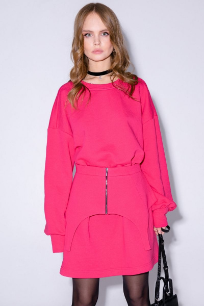 Баска, платье PiRS 4452 розовый - фото 6