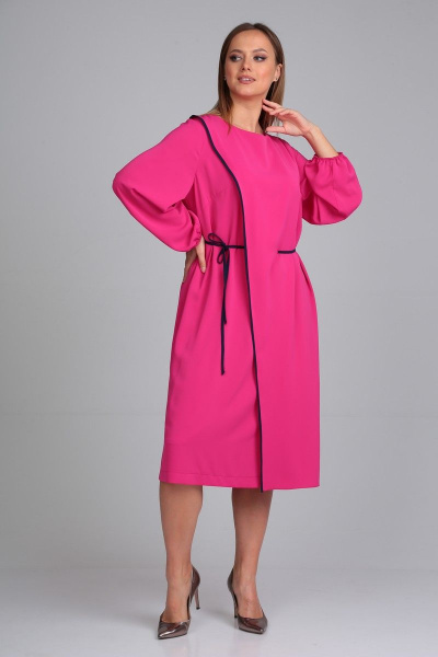 Платье TVIN 4065 фуксия - фото 5