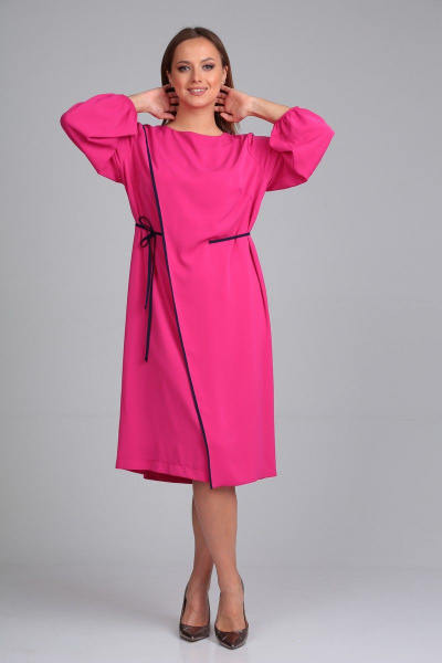 Платье TVIN 4065 фуксия - фото 2