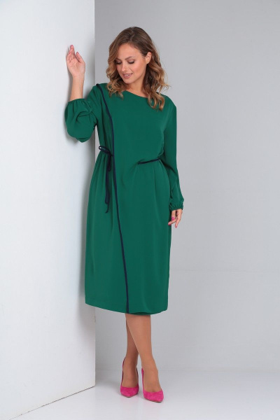 Платье TVIN 4065 изумруд - фото 3