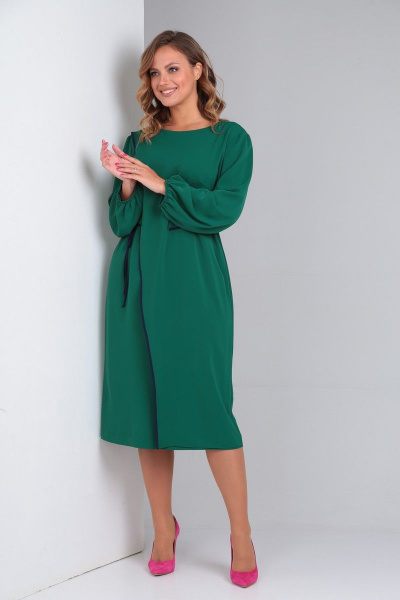Платье TVIN 4065 изумруд - фото 2