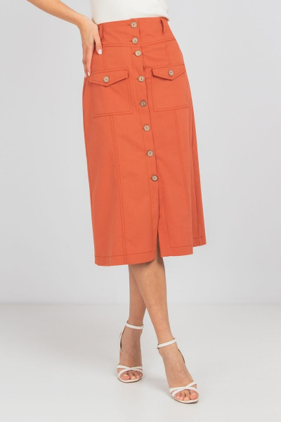 Юбка Mirolia 1113 терракот - фото 2