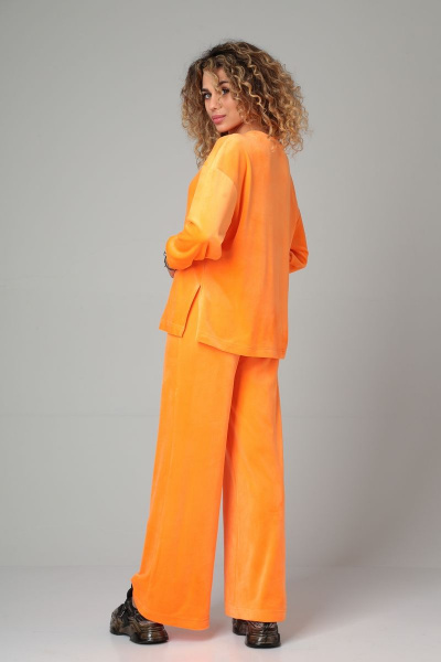 Брюки, джемпер DOGGI 2866 апельсиновый - фото 2
