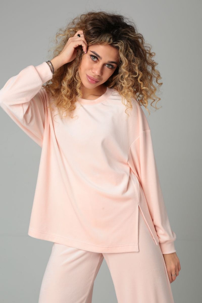 Брюки, джемпер DOGGI 2866 розовый - фото 3