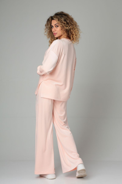 Брюки, джемпер DOGGI 2866 розовый - фото 1