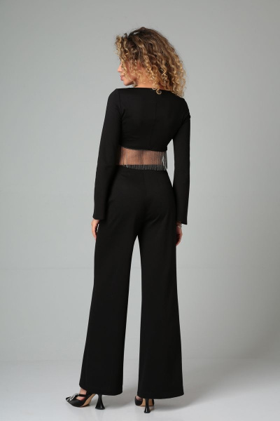 комплект из брюк и топа с тройной отделкой DOGGI 2872 - фото 4