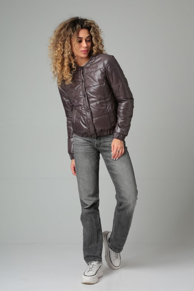 Куртка DOGGI 6343 серый платиновый - фото 2