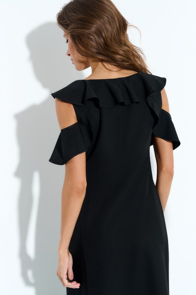 Платье DILIA 0732 черный - фото 3