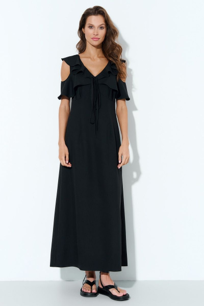 Платье DILIA 0732 черный - фото 1