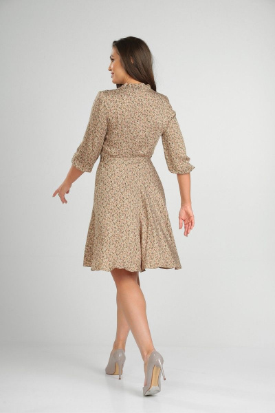 Платье Verita 2261 беж - фото 3