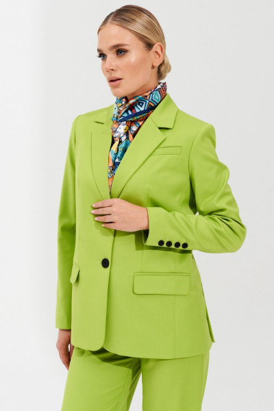 Брюки, жакет Prestige 4677 салатовый - фото 2