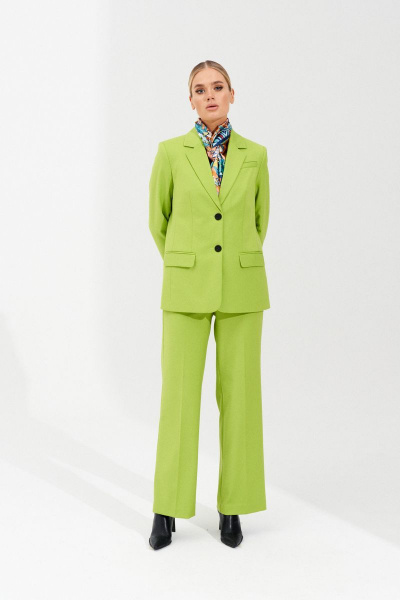 Брюки, жакет Prestige 4677 салатовый - фото 1