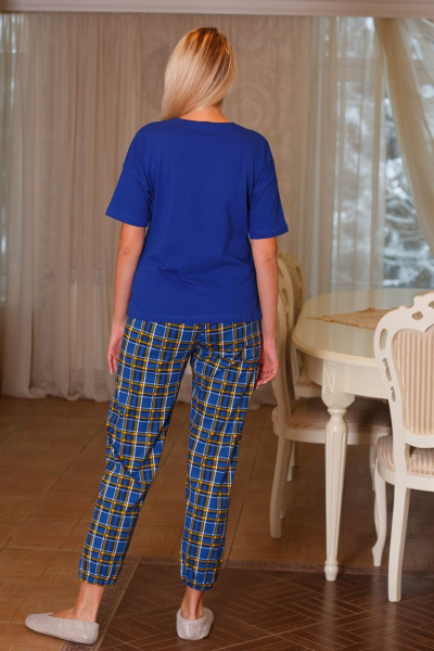 Брюки, майка Belarusachka С4222Х василек - фото 3