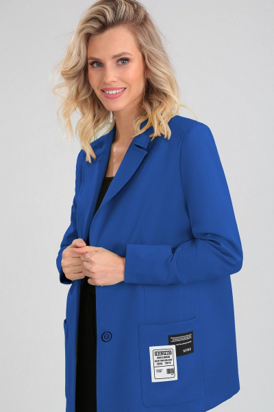 Жакет LeNata 11295 лазурный - фото 3