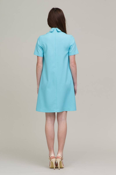 Платье летнее на каждый день, легкое, с длинной длиной Domna 492(164) мятный - фото 4