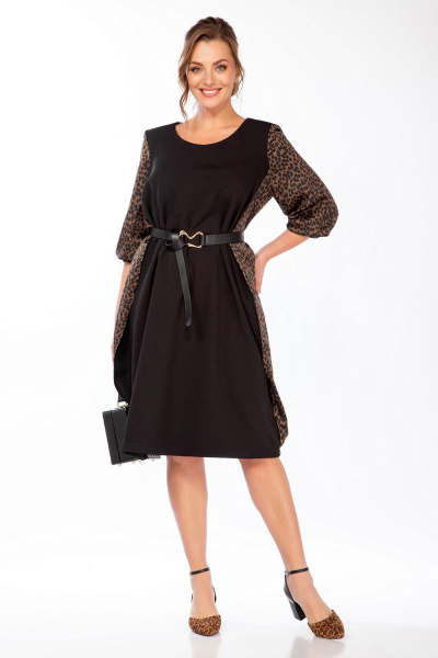 Платье Belinga 1212 черный - фото 5