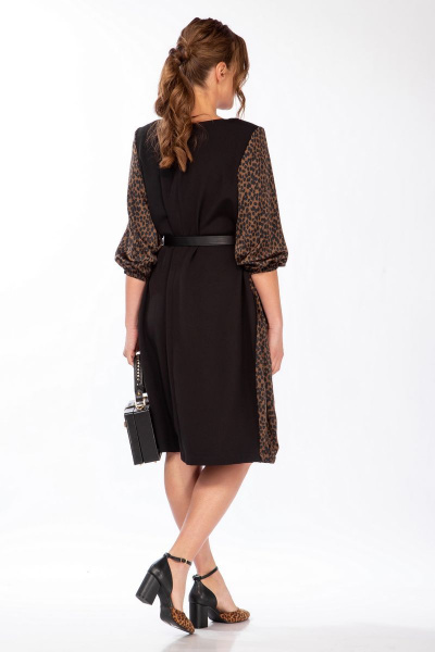 Платье Belinga 1212 черный - фото 6