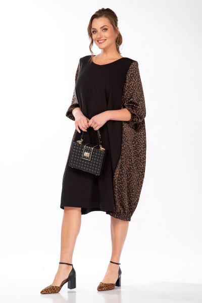 Платье Belinga 1212 черный - фото 1