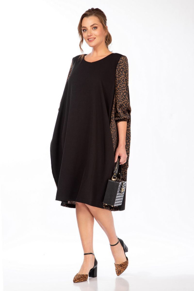 Платье Belinga 1212 черный - фото 3