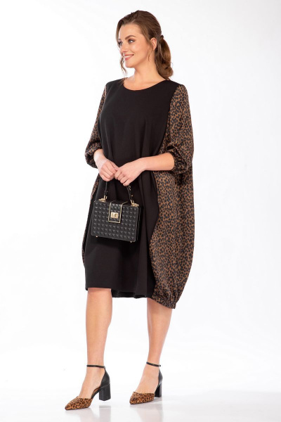 Платье Belinga 1212 черный - фото 2