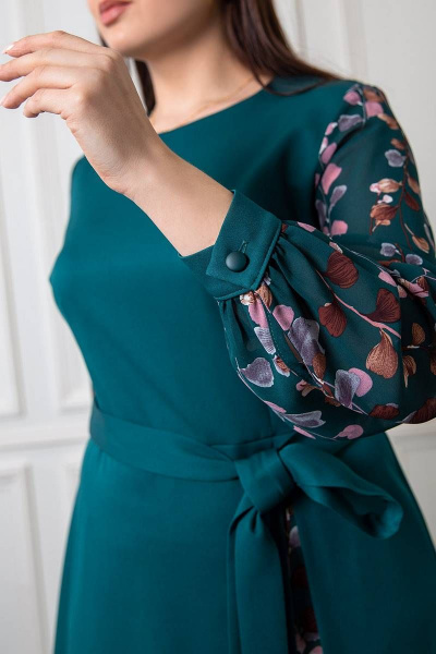 Платье Daloria 1951 изумрудный - фото 7