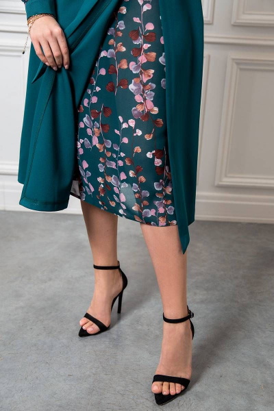 Платье Daloria 1951 изумрудный - фото 6