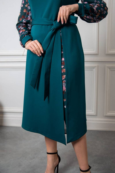 Платье Daloria 1951 изумрудный - фото 5
