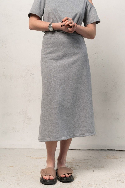 Юбка JRSy 2180 меланж - фото 2