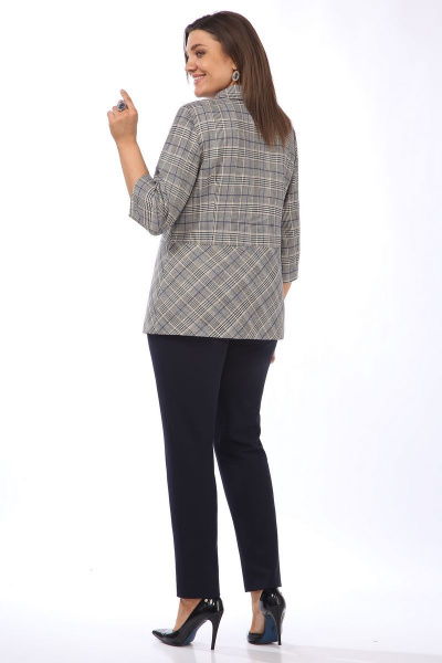 Костюм из жакета и брюк с кулисой и платьем-блузкой Matini 1.1353 - фото 8