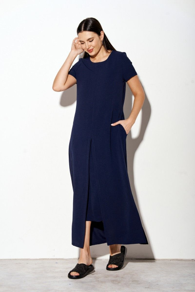 Платье FOXY FOX 1277 синий - фото 4
