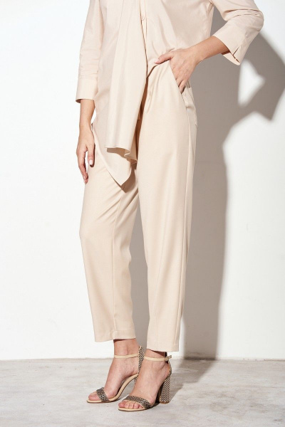 Брюки, рубашка FOXY FOX 1306 бежевый - фото 7