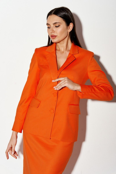 Жакет, юбка FOXY FOX 1464 оранжевый - фото 4