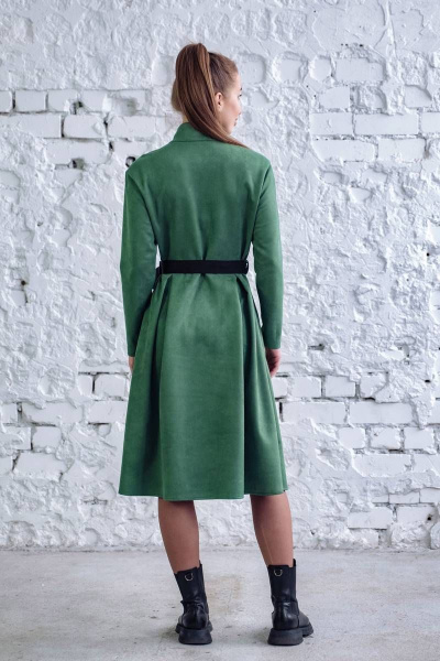 Платье Arisha 1278 антично-зеленый - фото 2