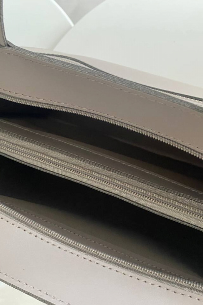 Кожаная сумка бежевый на каждый день Galanteya 21620.22с2872к45 серо-бежевый - фото 4